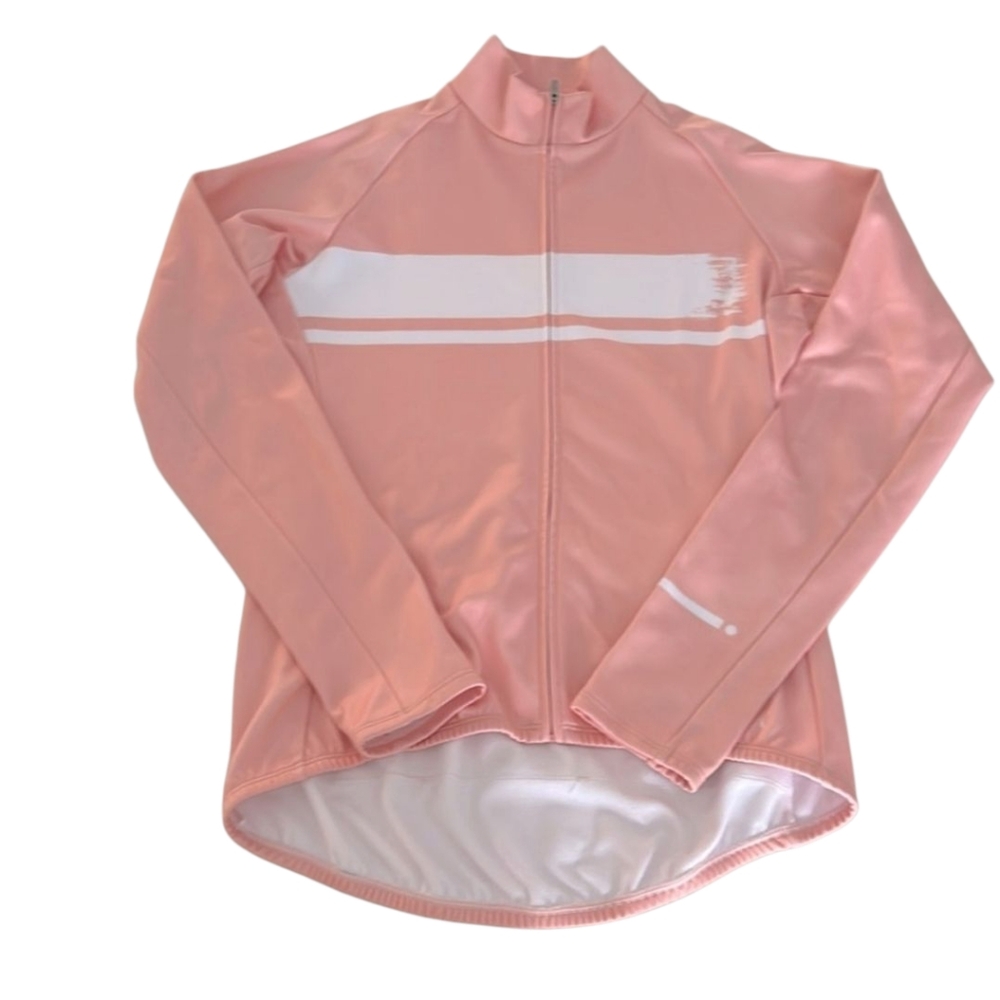 SUGOI sz M Zip biking Cycle running fleece jacket Back pockets